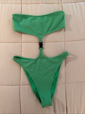 TWIIN Vice Buckle One-Piece Swimsuit - Urban Outfitters